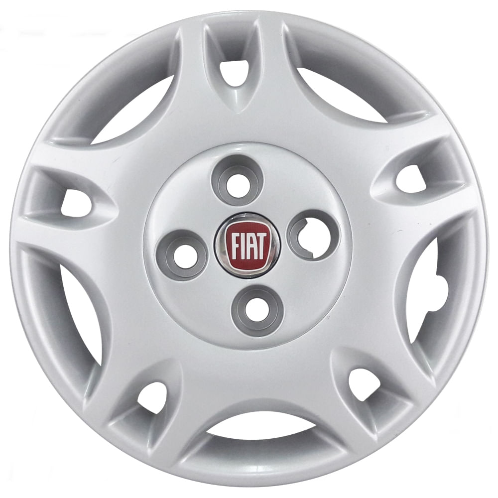 Calota Aro 13 Original Fiat Palio Fire 1.0 2007 até 2013 e Siena Fire 1 ...